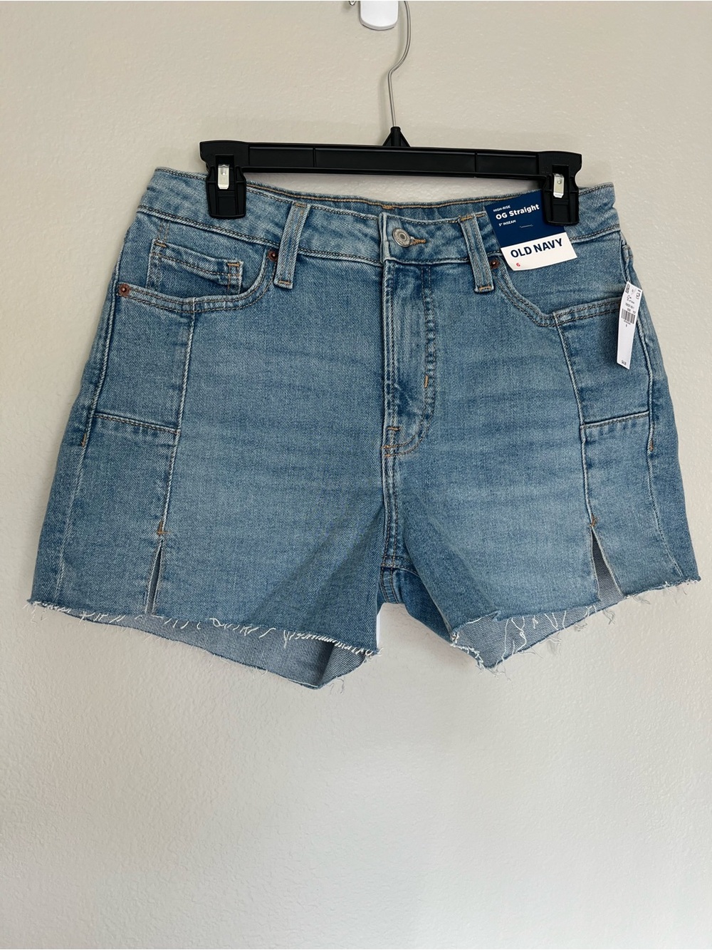 Old Navy High Rise OG Straight 3” Inseam Cutoff Shorts